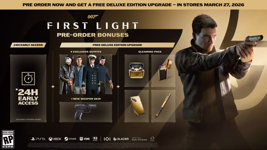007 First Light: Pre-order Bonuses