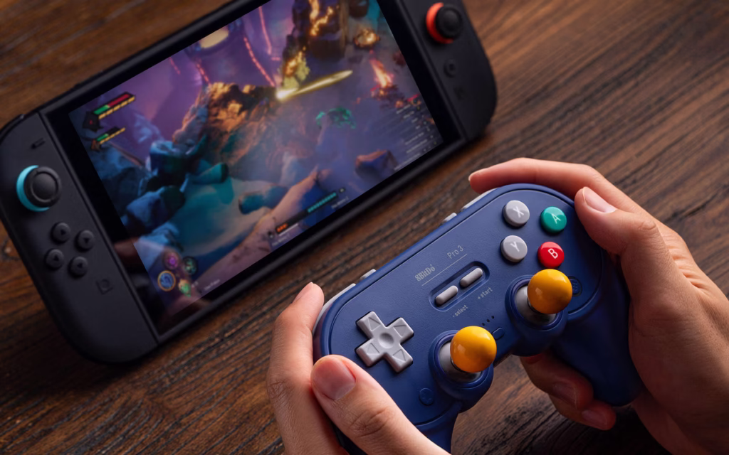 Novo 8bit do com joystick deatlhe geral