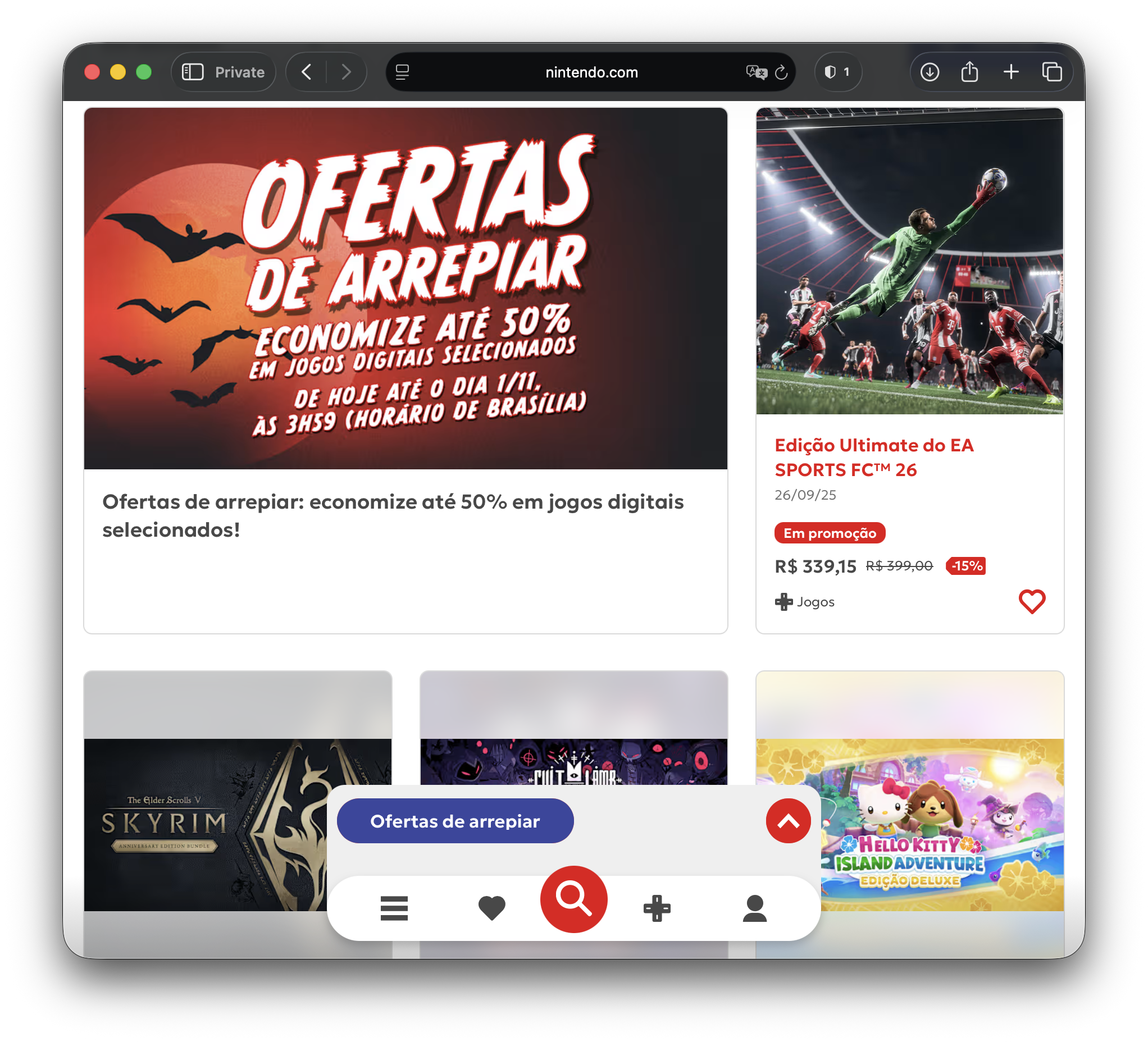 Até 82 % off! Nintendo eShop celebra Halloween com grandes descontos