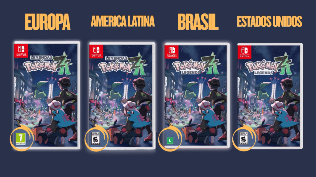 'Leyendas Pokémon Z-A' Reforça a Regionalização da Nintendo na América Latina