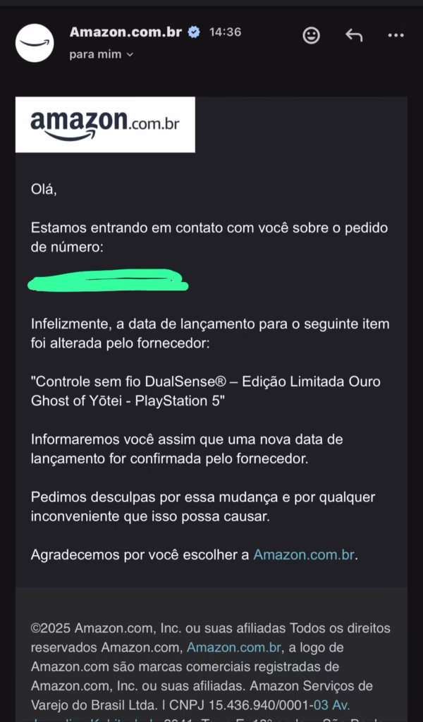Atraso em Pré-vendas Sony PlayStation no Brasil