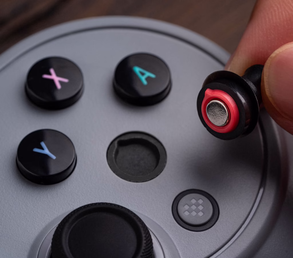 Novo 8bit do com joystick deatlhe magnetico