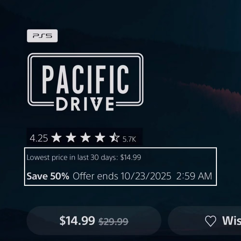 PS Store ganha histórico de preços e melhora a transparência das promoções