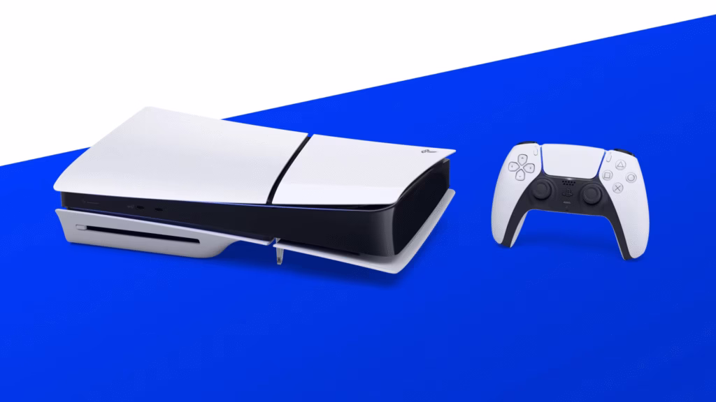 Console PlayStation 5 com controle