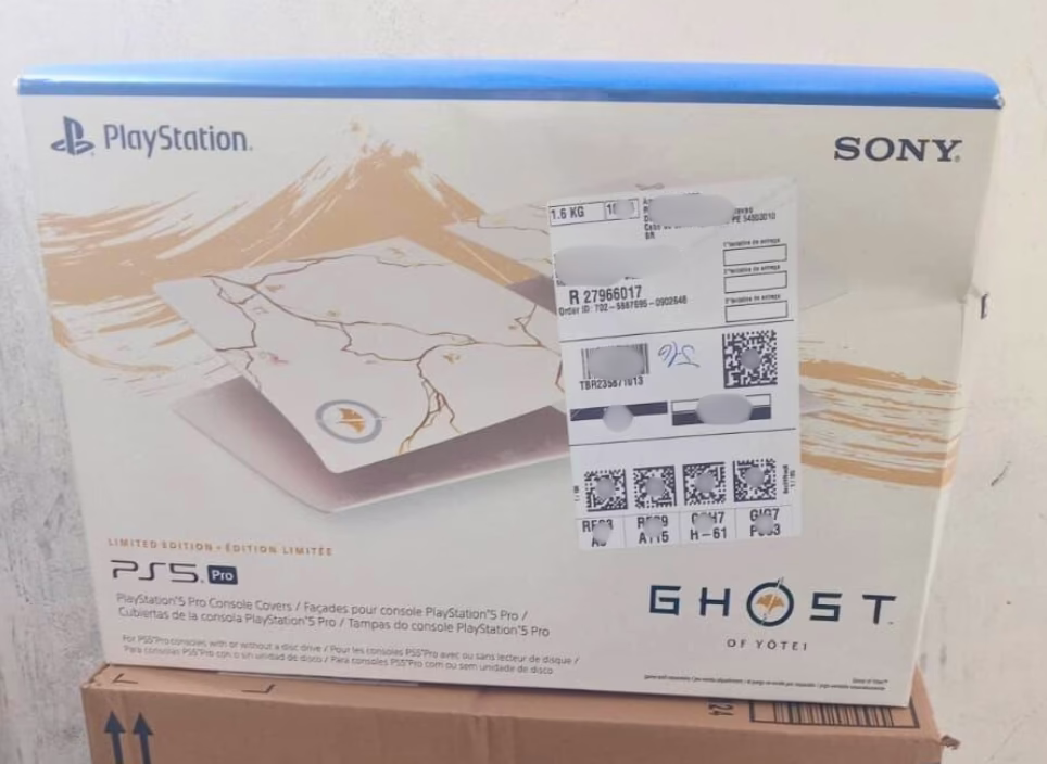 ps5 Ghost of Yōtei entrega adesivo