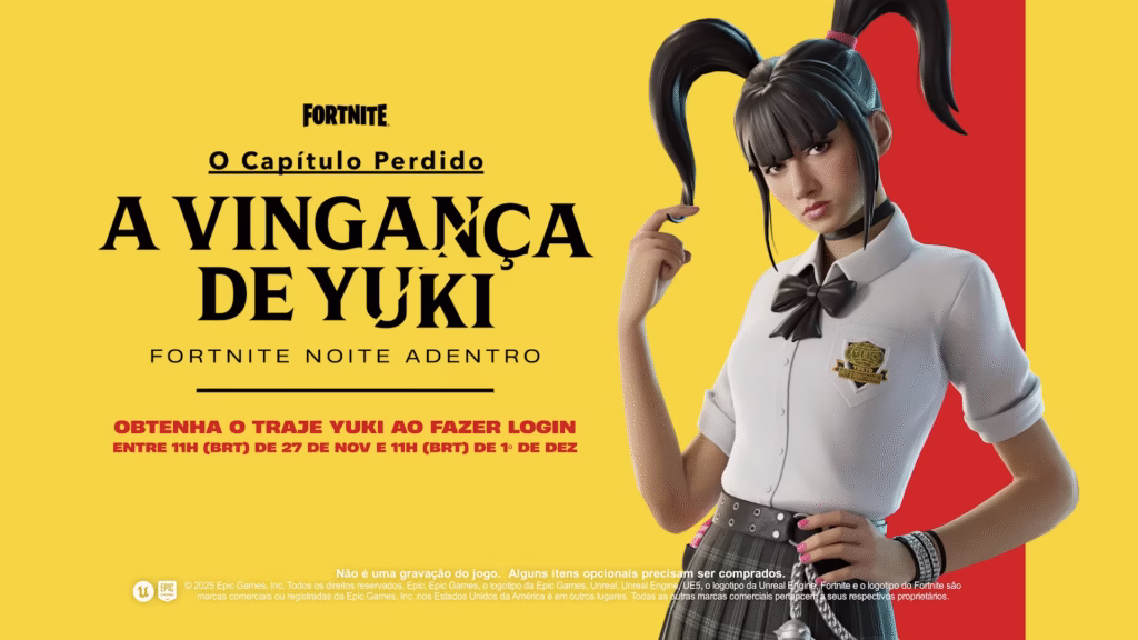Fortnite Recebe Capítulo Inédito de Kill Bill Dirigido por Tarantino e a Estreia é já Neste Mês