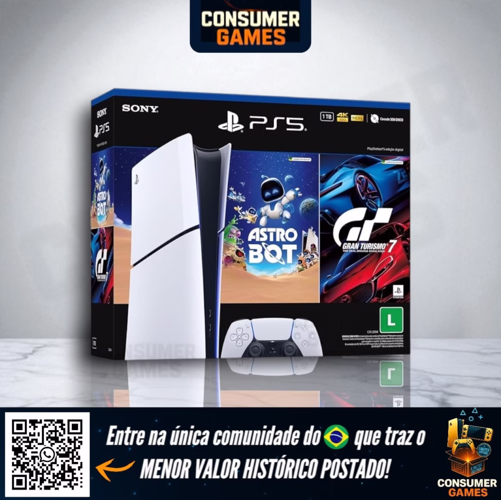 INCRÍVEL: PS5 Fica Abaixo de R$ 3.000 na Magalu com Cupom