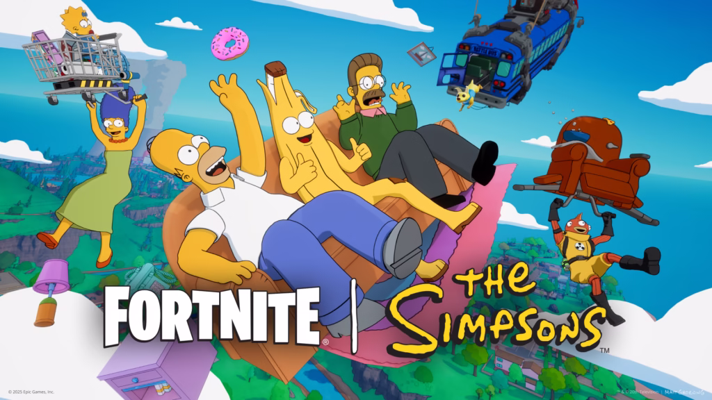 Fortnite Recebe Os Simpsons em Crossover Oficial e Springfield É o Novo Mapa do Jogo
