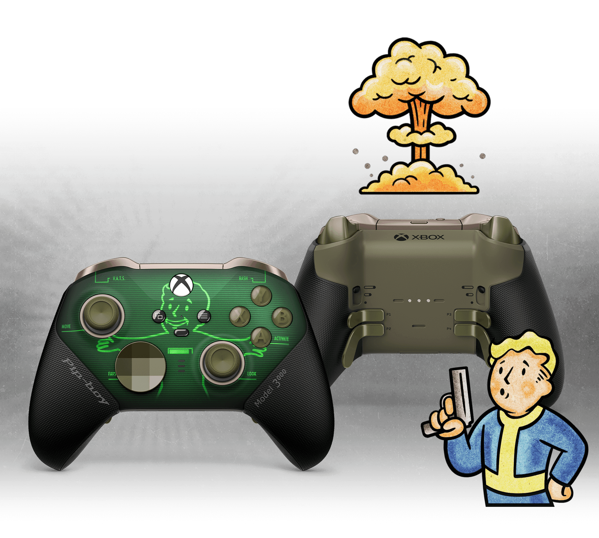 Xbox Anuncia Controles Temáticos do Fallout Pip-Boy com Visual Inspirado no HUD do Jogo