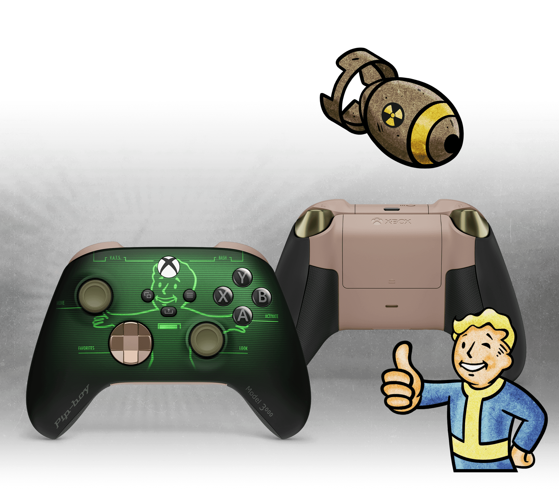 Xbox Anuncia Controles Temáticos do Fallout Pip-Boy com Visual Inspirado no HUD do Jogo